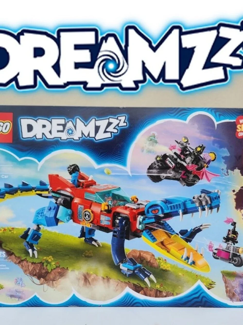 NEW LEGO DREAMZzz Crocodile Off-Road Car Truck Boat 71458 Minifigures 494 Pieces